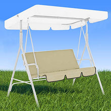 Copertura impermeabile per sedia da giardino e patio (beige)