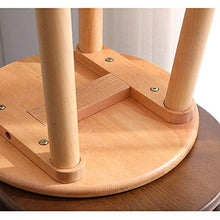 Sgabello da bar, sgabello alto per il tempo libero in legno massello per soggiorno cucina domestica, sgabello da lavoro reception bar dell'hotel, con poggiapiedi, non stanco dopo essersi seduti