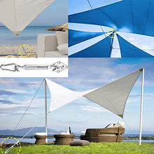 YUESEN Kit di Fissaggio per Vela da Sole Kit di Fissaggio e Installazione, Acciaio Inossidabile Kit di Installazione per Vele Parasole e Tende, Tenda Parasole di Fissaggio