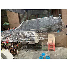 SHIJINHAO Telo Impermeabile Esterno,Sole Ombreggiatura, PVC Tarpaulin Impermeabile Impermeabile Pantalone Trasparente Pianta Pianta Piena Piena Piena Piena con Anomme Antirumore, 27 Taglie
