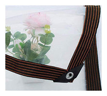MHBGX Grande Tela Cerata Resistente, Teloni, Tela Cerata Trasparente Morbida Pe Panno Antipioia Antivento Bonsai Auto Tela Cerata Copertura Piante da Giardino Mantenere Caldo Film Copertura Serra,Chi