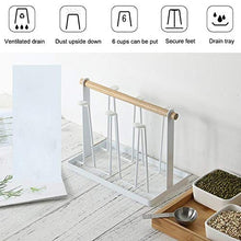 Negozio Hanks' Cucina Cremagliera Drenaggio Titolare Titolare Drenaggio Cremagliera Birra Vetro Vetro Acqua, Forma Z Disegno Del Supporto Bicchiere Capovolto For Alta Stabilità, Cremagliera Supporto D