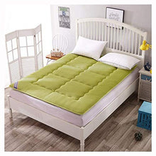 Futon Pieghevole Tatami Traspirante, Design a Rete 4D Materasso Da Pavimento Giapponese Morbido Materassino Per Tutte Le Stagioni Pieghevole Antiscivolo,Green-150 * 200cm