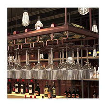 Portabottiglie Capovolto sospeso, portabottiglie Creativo, portabottiglie da bancone Bar, portabicchieri da Vino, portabicchieri da Vino
