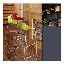 JISHIYU-Q Sedia da tavolo in stile europeo per il tempo libero in ferro battuto, sedia da bar, sgabello alto, sedia da tavolo, sedia da bar (colore: bianco)