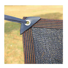 YTQ Piante da Giardino Ombra Blocco di Stoffa 90% UV Adatto per Recinzione per La Privacy Recinzione Pergola Resistente Tenda da Sole Multifunzione Rete con Occhiello Nero(Size:1m x 6m)
