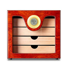 Umidificatore per Sigari A Quattro Strati Armadio per Sigari Scatola per Sigari in Legno di Cedro Set per Fumatori di Sigari Classico Piccolo A Quattro Strati Facile da Ordinare E Posizionare può
