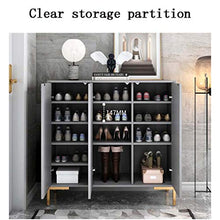 COUYY Armadio per Scarpe di Lusso Leggero, Ingresso per la casa, Risparmio Spaziale, Armadio d'ingresso a Grande capacità, Domestico Economico Piccolo condominio,Bianca,600 * 345 * 975mm