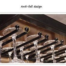 HJ-Golf Rack per armadietti per stoccaggio per Goblet Porta Bicchiere Calice Sospensione Bicchiere da Vino Portapiatti da Appendere for Vino Staffa di Ferro per Bottiglie di Vino per Vino