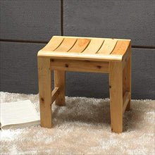 MGMDIAN Sgabello da Bagno Impermeabile Sgabello da Bagno Vecchio Uomo Panca in Legno massello anticorrosione per Adulti Sgabello Antiscivolo per Doccia Accessori da Bagno
