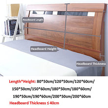 Fodera Per Testiera Da Letto Peluche Corto/Coperchio Della Testata Letto Cuscino Da Lettura Seta Cotone Imbottitura Matrimoniale King Protezione Per Schienale Copertura Lavabile,Red-150x60cm