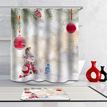 LIYAN Combinazione Bagno. Immagini Chiare E Colori Vivaci Rendono Il Tuo Bagno Pieno di Vita. Accessori da Bagno. Palla di Natale. Pupazzo di Neve.