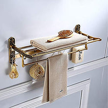 GAL Ragazza Alluminio Bagno Pieghevole Pieghevole/Multistrato/Multifunzione Antico Alluminio 1pc - Bagno/Hotel Bagno Appeso a Parete
