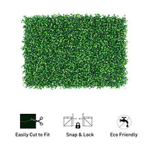 Pannelli di siepi Artificiali, 12 Pannelli Pz Artificiali Topiary Hedge impianto Privacy Screen UV Recinzione protetta Patio Backyard Garden USA per la casa Giardino Decorazione Esterna a Parete