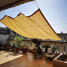 Telo Ombreggiante Beige Telo Parasole Sail, Rettangolo Grande Rete Solare per Balcone/Pergolato/Piante, Yard Patio Schermo per la Privacy del Recinto del Parabrezza (Size : 5mx8m)