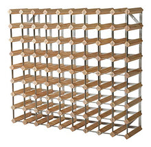 RTA 81 Bottiglia tradizionale vino Rack-Kit-Natural Pine (FSC), legno, 91 x 81 x 23