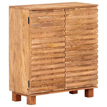 vidaXL Legno Massello di Mango Credenza Madia Mobile Armadietto Armadio Mobiletto Alto Portaoggetti Cassa Cassapanca Mobili 65x30x75 cm