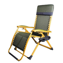 HaoLi Multifunzionale Portatile Pieghevole Lettino Prendisole Casa Nap Chair Reclinabile Reclinabile Ufficio Pausa Pranzo Famiglia Tempo Libero Picnic all'aperto