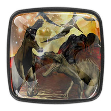 Dinosauro animale 4 PCS Pomelli per Porta, Pomolo per Mobile, Pomelli per Mobili con Viti, Maniglia per Armadietto, Pomelli per Porta, Pomelli per Cassetti per Porta, Armadio, Cassetto e Credenza