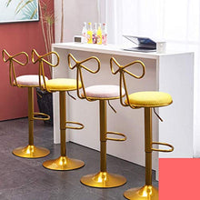 XIAOYAN Sgabello Creative Lounge Bar Sedia, Schienale Elegante, Sgabello Alto, Bar, caffè, Pink (Color : Darkblue)