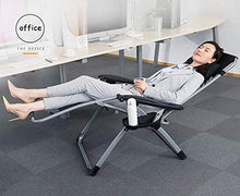 Sywlwxkq Lettini Prendisole Reclinabili Oversize Zero Gravity Patio Sedia a Sdraio Sedia da Giardino reclinabile Pieghevole da Esterno Supporti Portatili 200 kg
