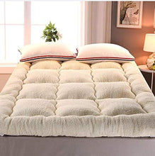 YOLL Materasso Tatami Giapponese Ispessimento Materasso Futon Pieghevole in Peluche, Materassi Letto futon Soggiorno Tappetino Yoga Tappetino Universale Quattro Stagioni Materasso Tradiz