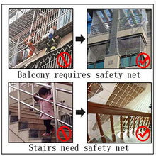 ZGQSW Rete di Corda Marrone, Rete di Sicurezza Esterna Rete di Protezione Anticaduta Rete da Giardino Adatta for Abbellimento Balcone Decorativo Ringhiera Scala Amaca Arrampicata Tessitura Isolamento