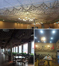 Protective net decoration / Ristorante Bar decorazione del soffitto netto corda della canapa netto Camion Cargo Trailer reti di sicurezza Net Balcone anticaduta recinto Climbing Rope Net Net bambini n