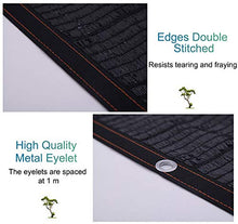 Telo Ombreggiante, Panno a Rete con Protezione Pesante, reticolato for Tende da Sole in Tessuto reticolato al 95% con Occhielli (Size : 4m x 10m)