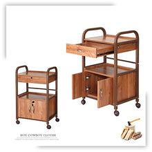 Jia He Carrello Carrello di bellezza con cremagliera del carrello del salone di bellezza dell'automobile dello strumento del cassetto dello strumento del cassetto Carrello portautensili portatile a qu