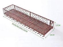 FGDSA Portabicchieri da Vino a Parete Portabicchieri creativi Portabicchieri Portabicchieri appesi Portabicchieri capovolti Portabottiglie per Vino Rosso (Dimensioni: 60 * 25 * 17cm)