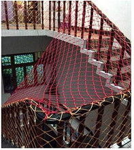 AI LI WEI Protective Net Decoration/Safety Net Pet Uccello Rope Merce Netti Balcone Stair Anti-Caduta di Protezione for Bambini Net Net Net Rope Red Decorative Net Net Calcio Kindergarten Multiuso