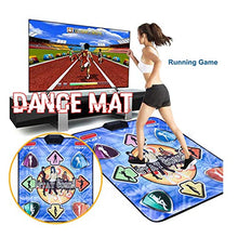 Tappetino Ballo Danza Tappeto Musicale Antiscivolo, Step Pad Coperta Musicale Ballerino Mat Play Connessione USB PC, Adulti Regali Bambini Corsa Yoga Gioco Coperta Tappetini Pad