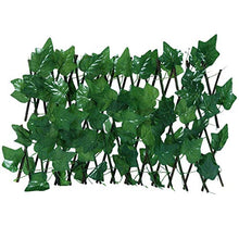 SHUAISHUAI Telescopico Artificiale Giardino Fence Telescopico Edera Artificiale Ivy Privacy Recinzione In Legno Rattan Arrampicata Telaio Giardinaggio Piante Decorazione della casa Facile da installar