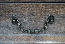Serie Vintage portabottiglie per vini Lucan legno paulonia 31x48x76cm ~ marrone