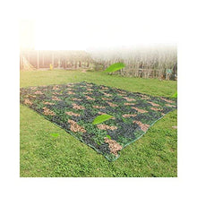 FCXBQ Rete ombreggiante Vele Tessuto Rete Mimetica Rete Mimetica Satellite Occlusione Rete Crittografia Campeggio Bosco, 23 Misure (Colore: Verde, Dimensioni: 6x10m)