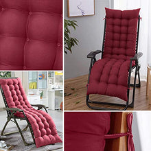 LIJUMN Poltrona Sedia a Dondolo Cuscini – Chaise Longue Cuscino Cuscino Cuscino Tatami tappetini in Finestra Tappetino Cuscino per Sedia, resiste 155 x 48 x 8 cm