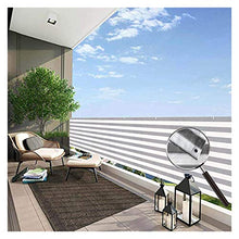 XJJUN Copertura per Schermo Privacy per Balcone, per Ringhiera di Appartamenti, Recinzione da Giardino Bassa, Patio sul Ponte, con Occhielli, Tessuto in Polietilene HDPE (Color : Gray, Size : 3x6m)