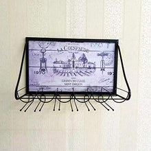 LHQ-HQ Bottiglia di Vino Wine Rack Rack delle Famiglie a Parete Wine Rack, Metallo, Vetro Vino Rack Fashion Wine Rack Bar Soggiorno Sala da Pranzo