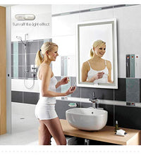 Bathroom Wall Specchio, Composizione Verticale Back Light-Emitting Europei E Americani Semplice Senza Cornice da Bagno del LED Specchio per Il Trucco Specchio del Bagno Specchio del Bagno Specchio