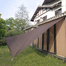 WXQIANG 90% Nero Ombra Panno Bordo Nastrate con Occhielli, Stanza del Sole Tetto Ombra Net Resistente ai Raggi UV Traspirante - Brown Protezione Solare, Isolamento Termico (Size : 2×3M)