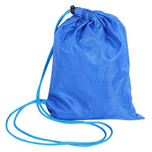 AMONIDA Amaca in Rete, Amaca da Campeggio Rossa + Blu, 352,7 libbre di carico Traspirante Facile da Montare per Cortile Cortile Parco Spiaggia