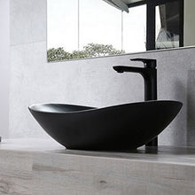 Semplice lavabo in Ceramica Ovale Nero Ultrasottile sopra lavabo lavello in Ceramica 60CM lavabo lavabo Art Basin Lavabi