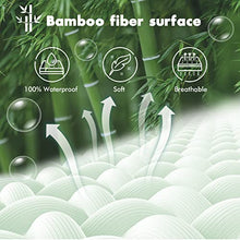 viewstar Coprimaterasso Matrimoniale Impermeabile 160x190/200cm, Coprimaterasso Impermeabile Cotone Antiacaro, Protezione per Materasso (160x200cm, Fibra di Bambu)