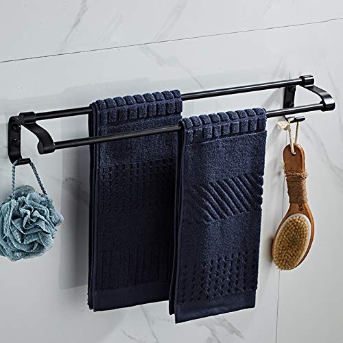 LCBLC Portasciugamani Da Bagno Nero Portasciugamani Da Bagno Portasciugamani Da Bagno In Acciaio Inox 304 Portasciugamani