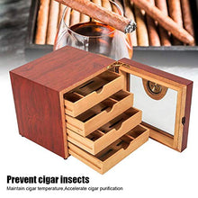 shelf Contenitore per Sigari con Contenitore per Sigari in Legno A 4 Cassetti per Contenitore per Uso Domestico