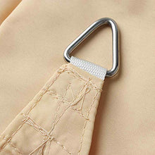 Beiyoule - Tenda parasole triangolare, impermeabile, antivento, con corda traspirante