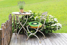 SANDINI Cuscino Motivo Floreale - Decorazione per la casa e Il Giardino - 38 x 6 cm
