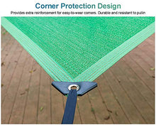 WXQIANG Piante di Copertura/Tenda Bordo Diritto Parasole Sail, Ombra Rettangolo Esterna in Tessuto for Pergola/terrazza/Giardino/Windows, 85% Protezione Solare Protezione Solare, Isolamento Te
