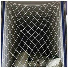 Safe net-ND Rete di Sicurezza Bianca Spessa 6 Mm di Corda, Rete di Protezione delle Piante da Giardino, Corrimano per Bambini, Rete di Prevenzione Dell'arrampicata, Multi-Dimensione